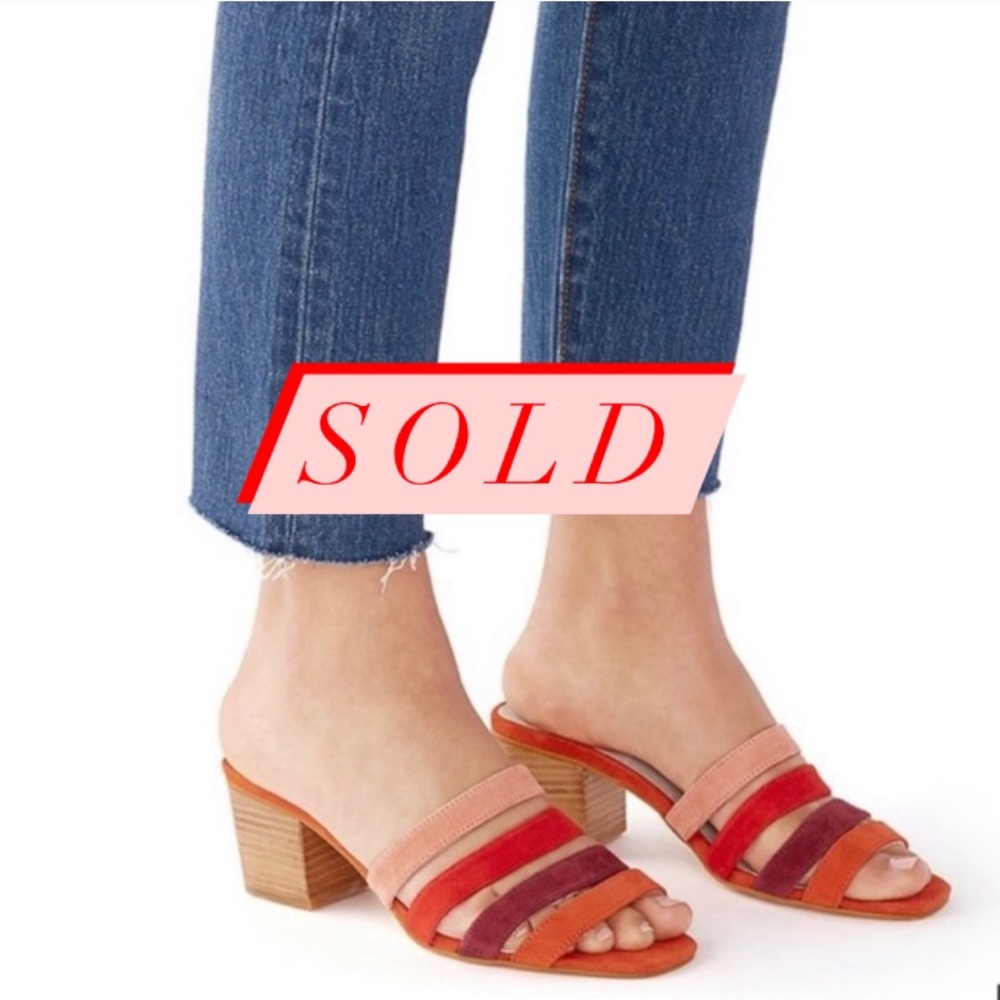 ✨EUC✨ Intentionally Blank mules